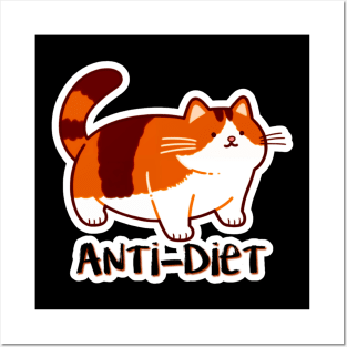 Tubbs McFlufferton - Anti-Diet Posters and Art